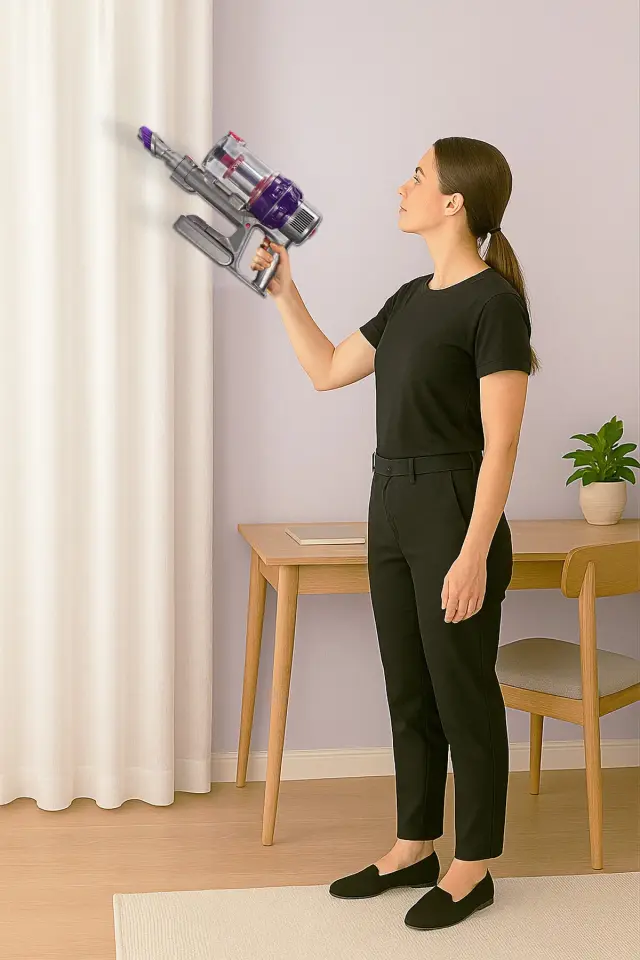 Kiwi Kvc-4040BLF Katlanabilir Şarjlı Bldc Motor Dik Süpürge