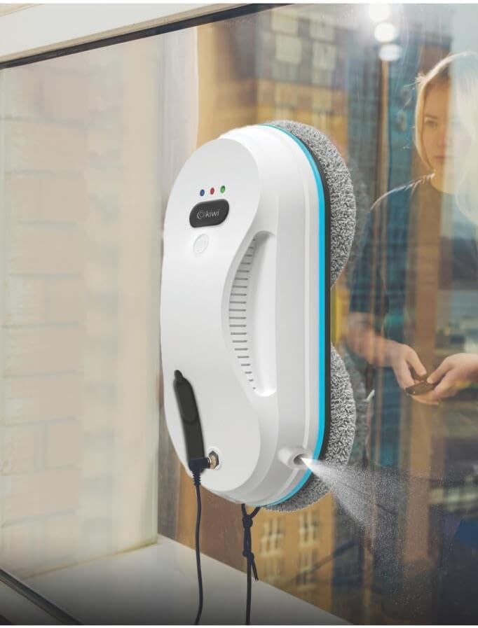 Kiwi Kwc-7130 Uzaktan Kumandalı Sıvı Püskürtmeli Cam Silme Robotu