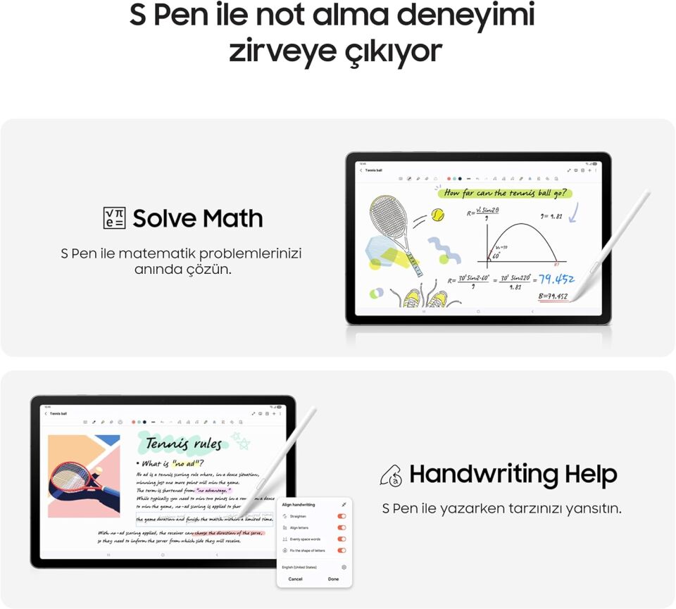 Samsung Galaxy Tab S10 Lite 6GB 128GB Mercan Tablet