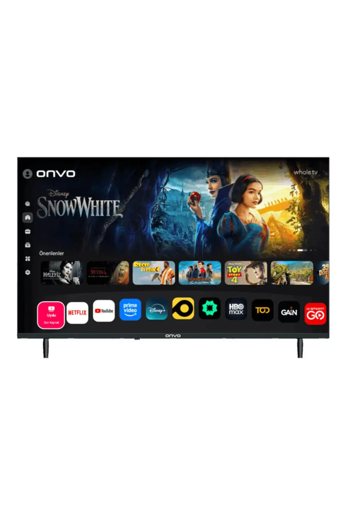 ONVO 32VL80F2HA 32'' 82 Ekran Uydu Alıcılı HD Ready WhaleOS 10 LED TV