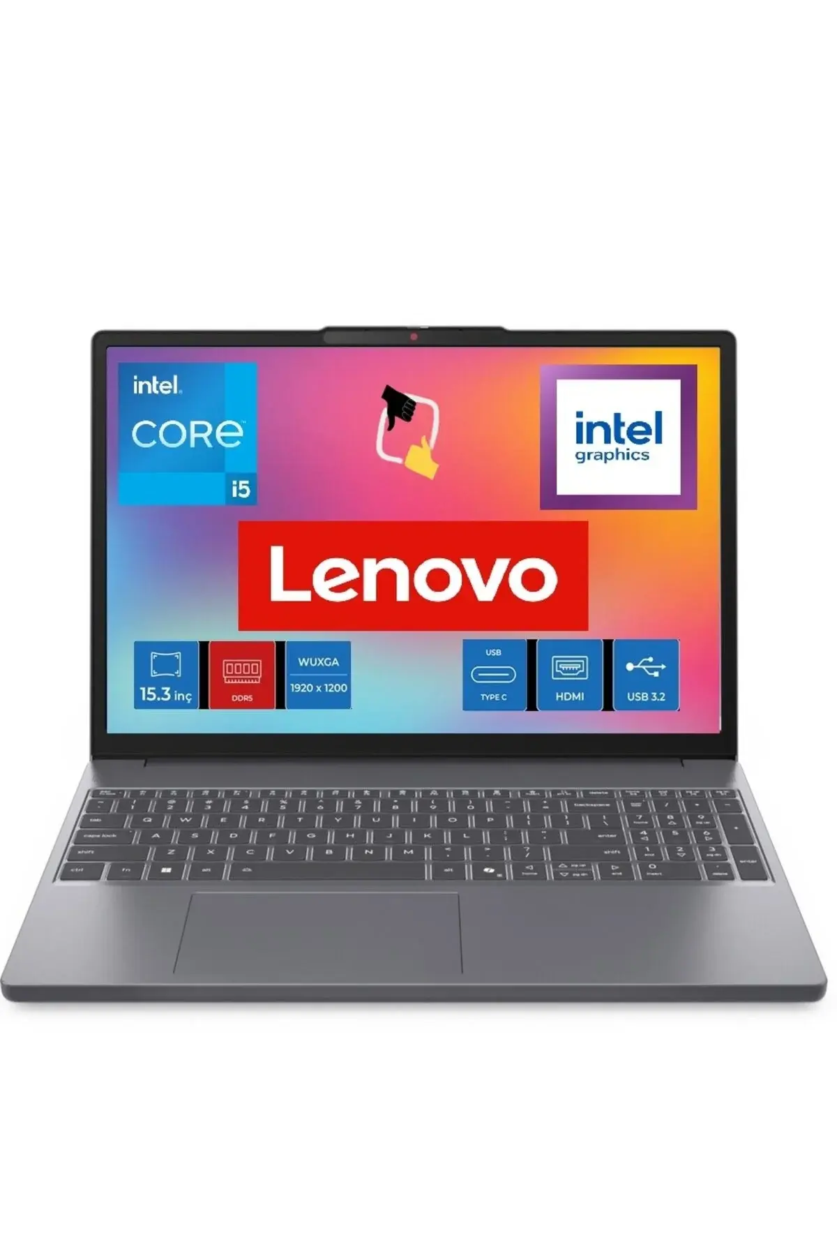 LENOVO Ideapad Slim 3 i5 13420H 16GB 512GB SSD W11 15.3'' WUXGA Laptop
