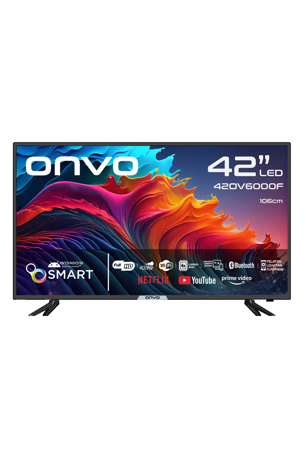 ONVO 42ov6000f 42'' 106 Ekran Uydu Alıcılı Full Hd Android Smart Led Tv
