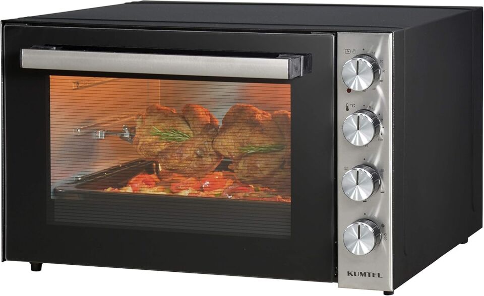 KUMTEL Piliç Çevirmeli 71 Litre Midi Fırın