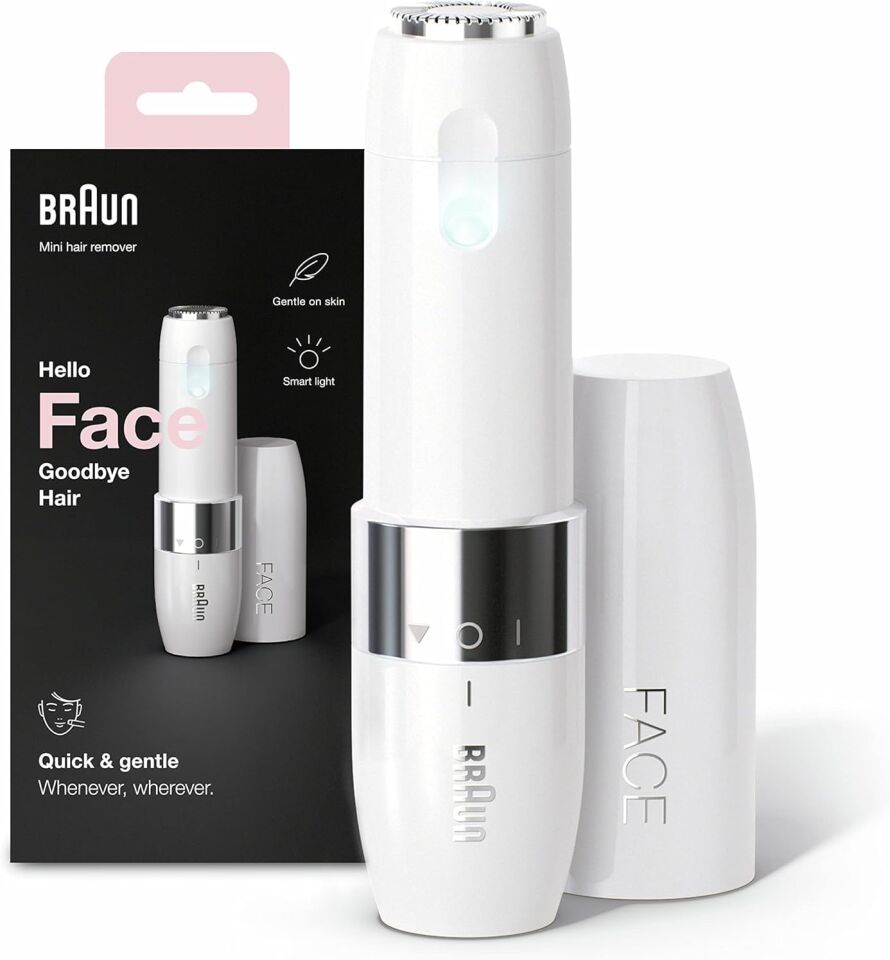 Braun Fs1000 Mini Tüy Alma Makinesi Pil Ve Temizleme Fırçası, Seyahat Boy, Kablosuz Kullanım