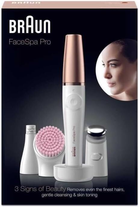 Braun Facespa Pro 912 Şarjlı Yüz Epilatörü 3’ü 1 Arada Epilasyon Ve Cilt Bakım Seti