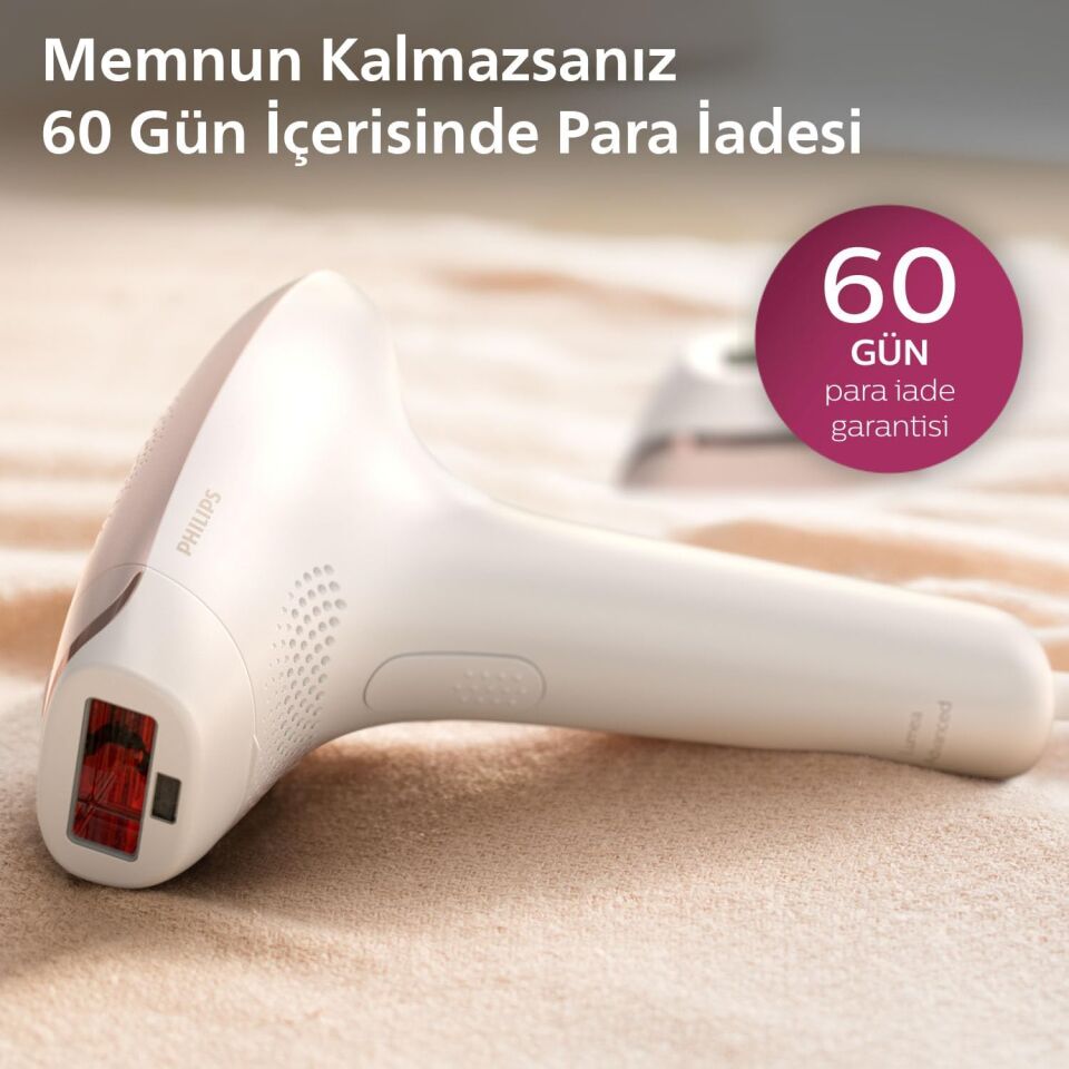 Philips Brı924/00 Lumea Lazer Epilasyon Ipl Tüy Alma Cihazı,çanta Ve Yüz Temizleme Cihazı Hediyeli