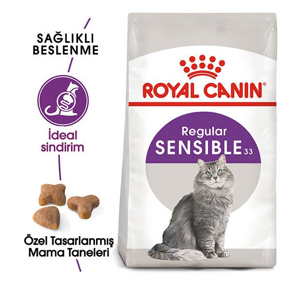 Royal Canin Sensible 33 Hassas Sindirim Sistemi Destekleyici Kedi Maması 2kg