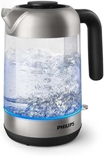 Philips 5000 Serisi, 2200W, Cam Su Isıtıcı, 1,7 Lt, Otomatik Kapanma Özelliği, HD9339/80