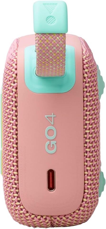 JBL Go4, Bluetooth Hoparlör, IP67, Pembe