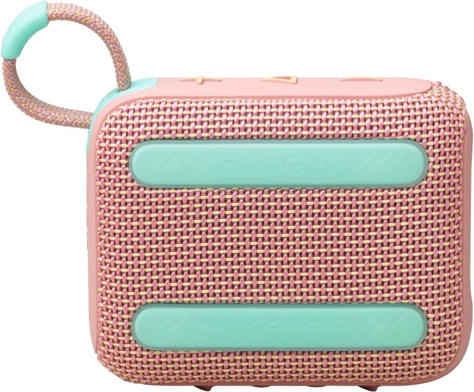 JBL Go4, Bluetooth Hoparlör, IP67, Pembe