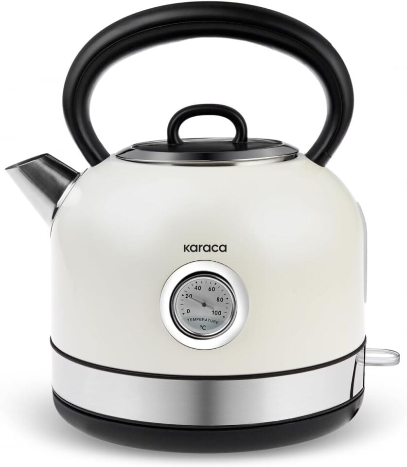 Karaca Retro 2202 Su Isıtıcısı Kettle Krem 2200W