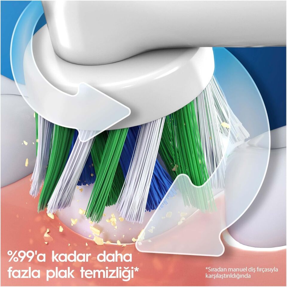 Oral-B D103 Vitality Pro Cross Action Şarjlı Diş Fırçası - Lila