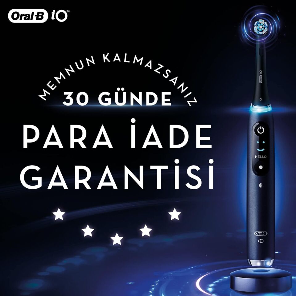 Oral-B iO 5 Şarjlı Diş Fırçası - Mat Siyah-
