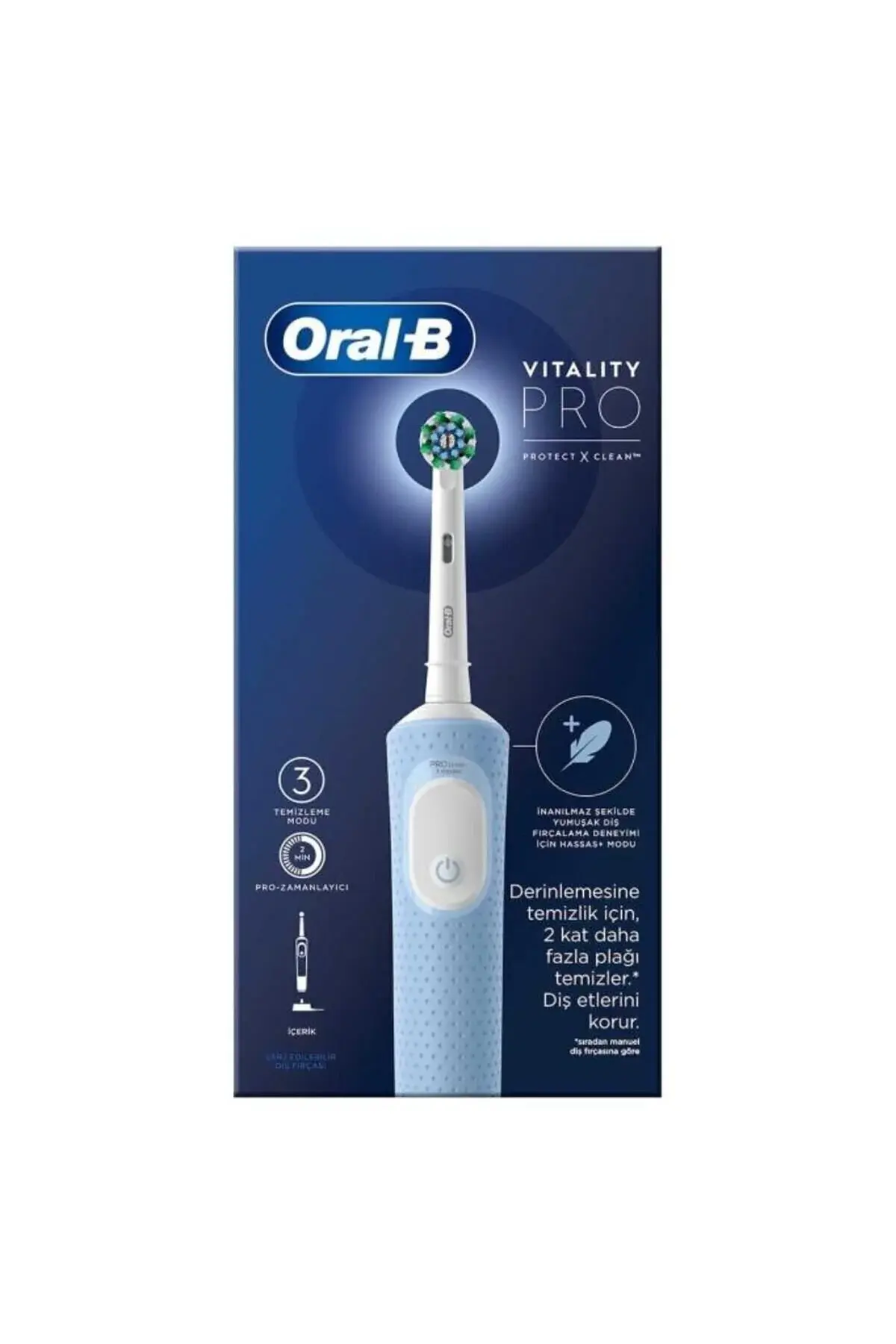 Oral-B D103 Vitality Pro Cross Action Şarjlı Diş Fırçası
