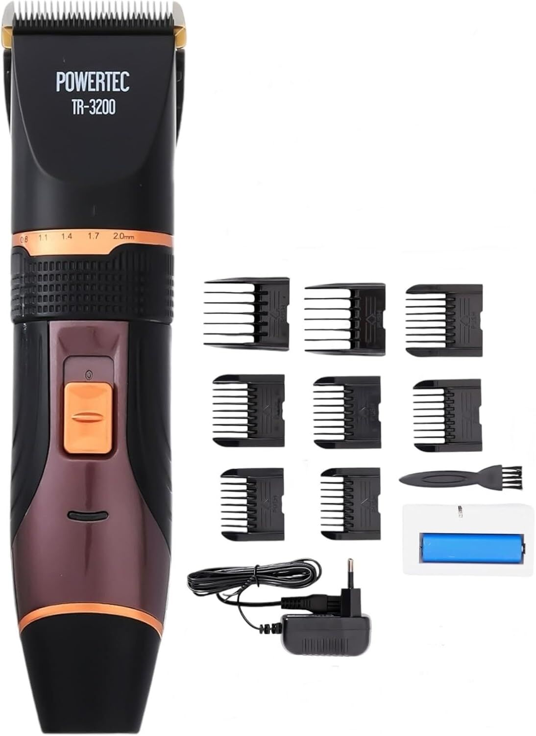 Powertec TR-3200 Profesyonel Şarjlı Saç Sakal Tıraş Makinesi