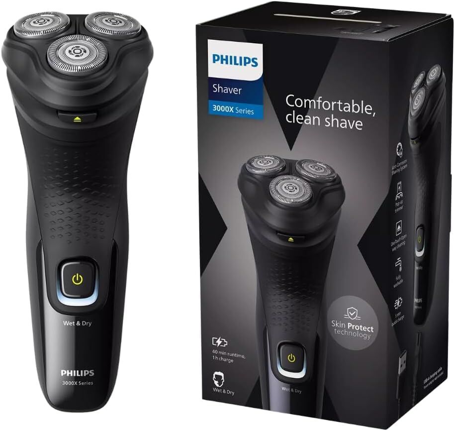 Philips 3000xserisi Tıraş Makinesi X3021/00,sinekkaydı Tıraş,ıslak Ve Kuru Kullanım,hassas Düzeltici