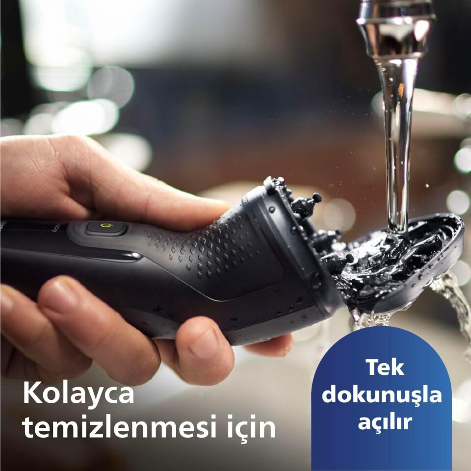 Philips 3000xserisi Tıraş Makinesi X3021/00,sinekkaydı Tıraş,ıslak Ve Kuru Kullanım,hassas Düzeltici