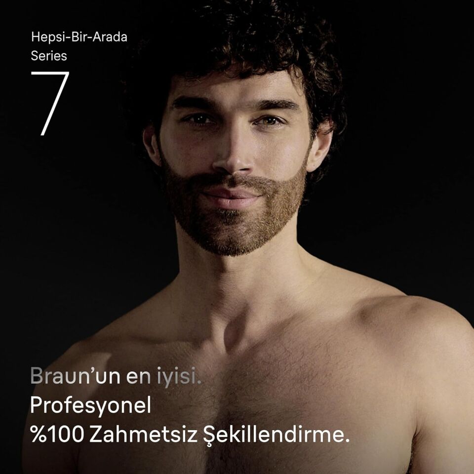 Braun Hepsi Bir Arada Series 7, 11’i 1 arada Tıraş Kiti, ProBlade, AutoSense, AIO7540