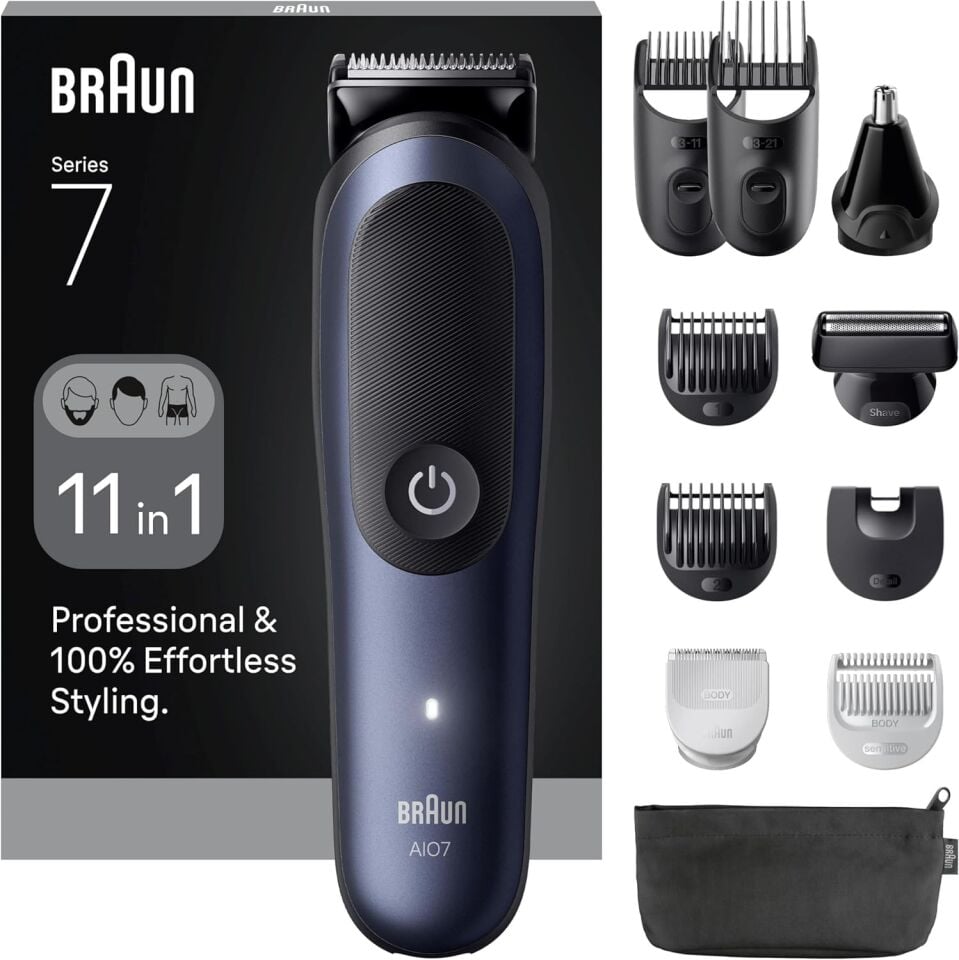 Braun Hepsi Bir Arada Series 7, 11’i 1 arada Tıraş Kiti, ProBlade, AutoSense, AIO7540