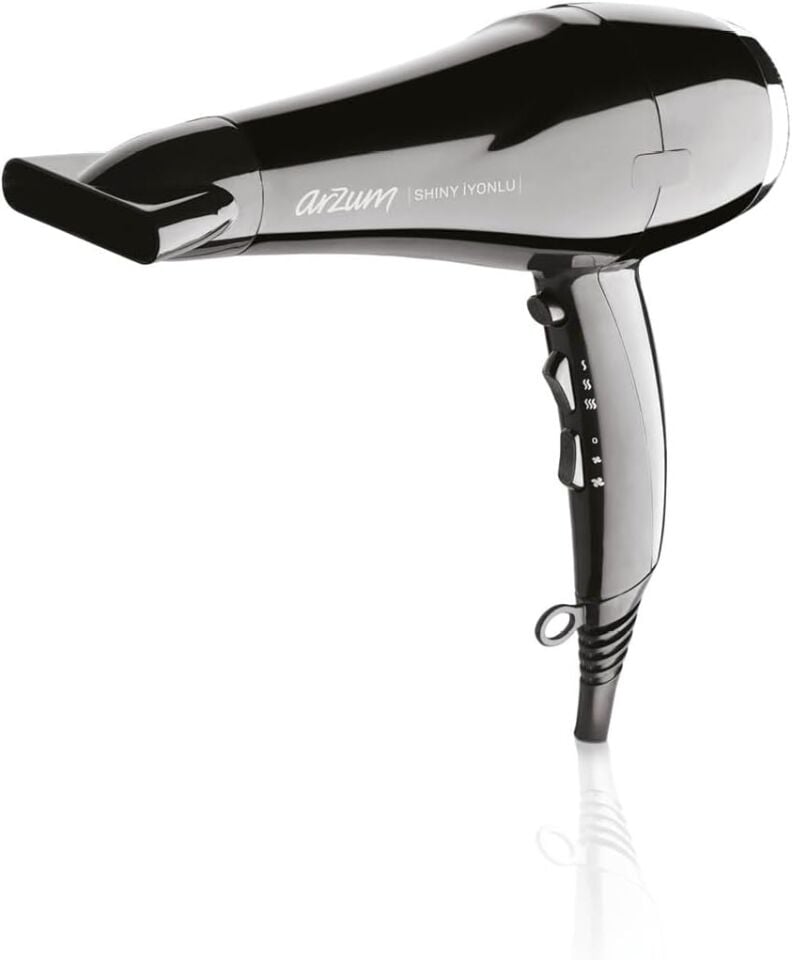 Arzum Shiny İyonlu Saç Kurutma Makinesi 2200W Siyah - AR5007