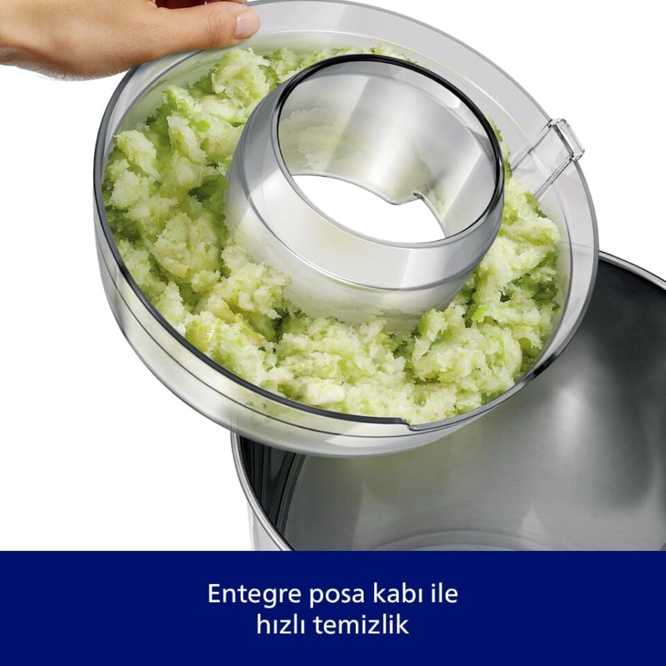 Philips Viva Collection Katı Meyve Sıkacağı, 500W, 1,5 Lt, QuickClean, Damlama Önleyici, HR1832/00