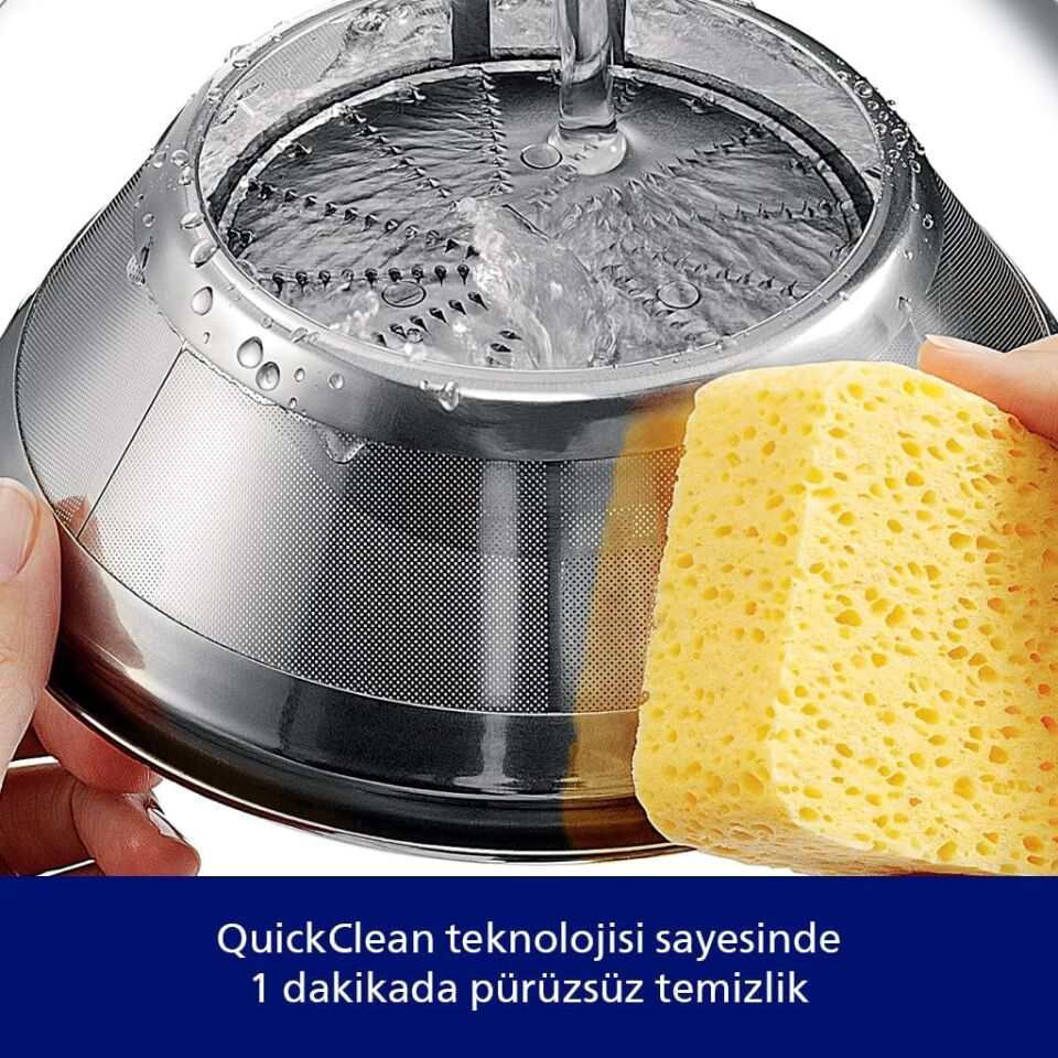 Philips Viva Collection Katı Meyve Sıkacağı, 500W, 1,5 Lt, QuickClean, Damlama Önleyici, HR1832/00