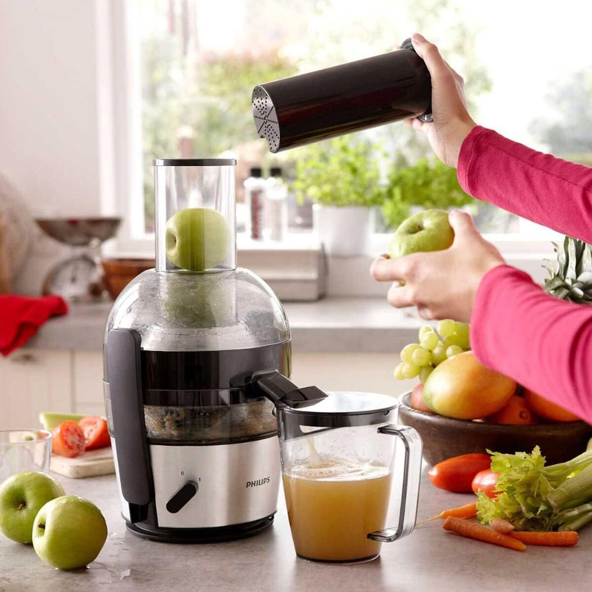 Philips Viva Collection Katı Meyve Sıkacağı, 800W, 2 Lt, QuickClean Süzgeç, HR1863/20