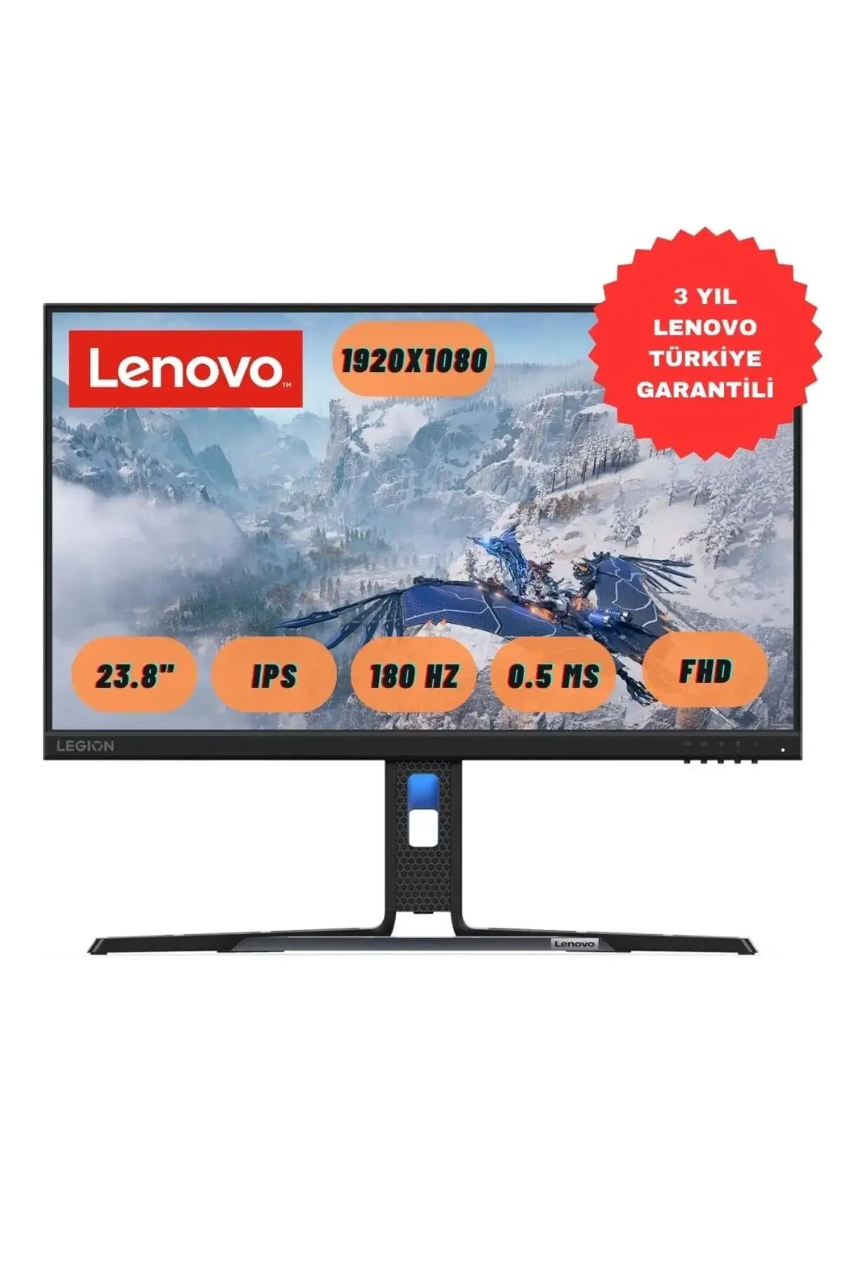 LENOVO Legion R24e 23.8'' 180hz 0.5ms(MPRT) Fhd Ips Gaming Monitör 67CCGAC4TK