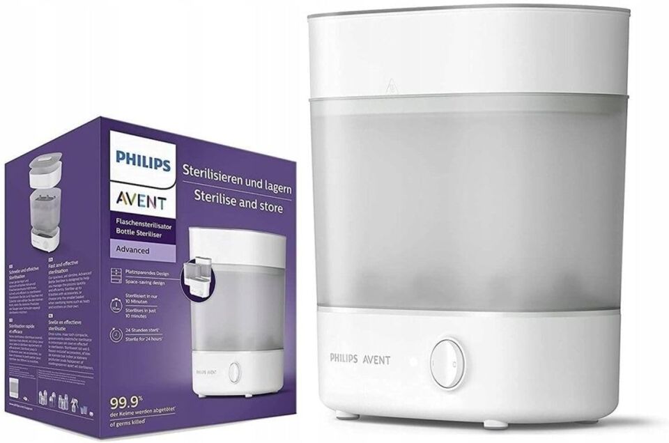 Philips Avent SCF291/00 Buharlı Biberon Sterilizatörü ( Sadece 10 Dakikada Sterilize )