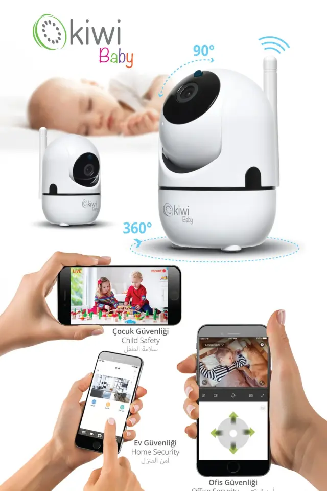 Kiwi Kbaby 99 IP  Bebek Kamera