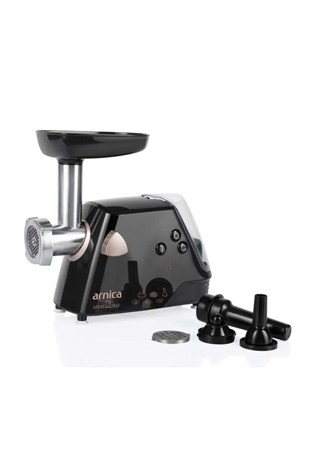 Arnica Meat Chef GH21220 Et Kıyma Makinesi Siyah