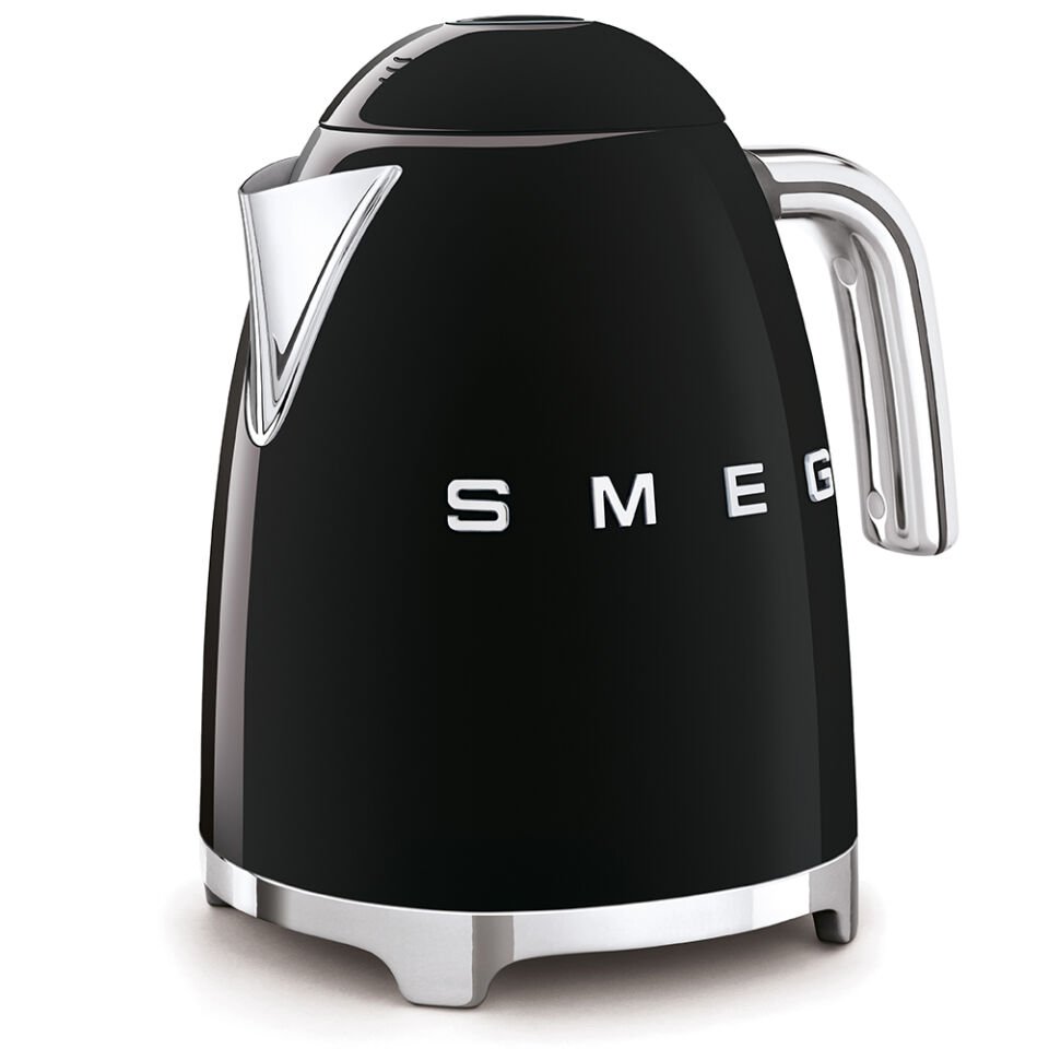Smeg 50'S Style Retro Su Isıtıcı Kettle Siyah Klf03bleu