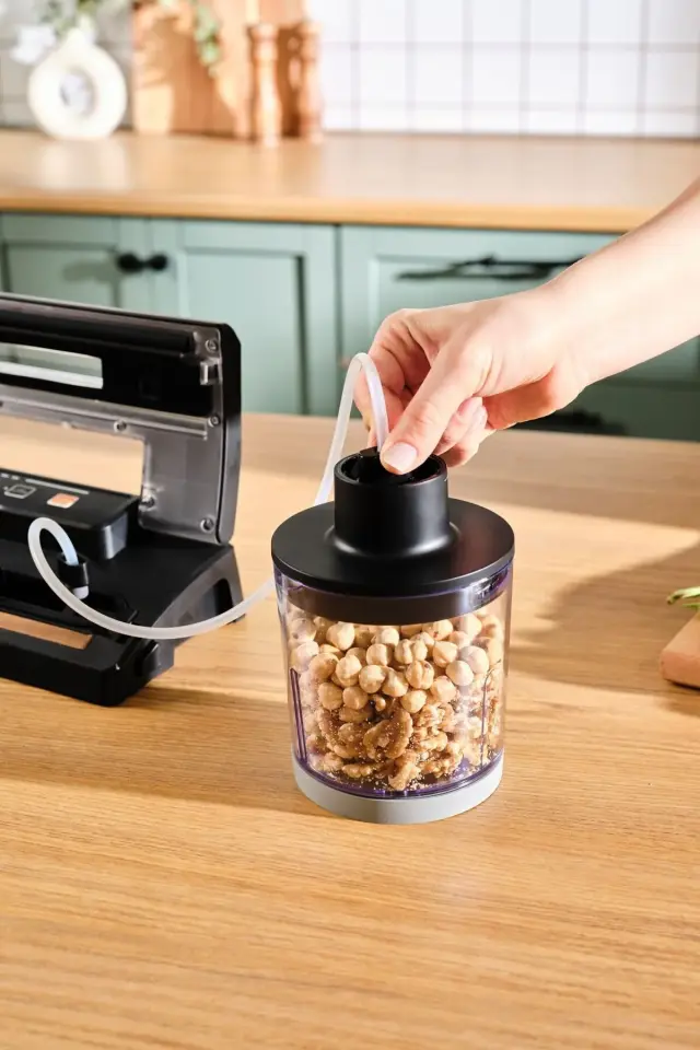 Karaca Seal and Fresh İnox Vakum Makinesi 5 Adet Poşet ve 1 Adet Rulo Hediyeli