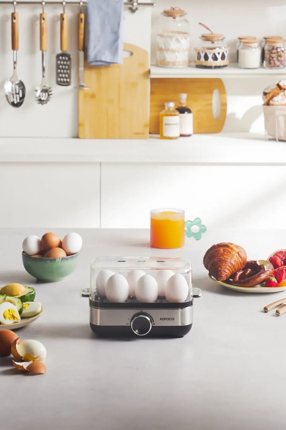 Karaca İnox Mutfaksever Yumurta Haşlama Makinesi