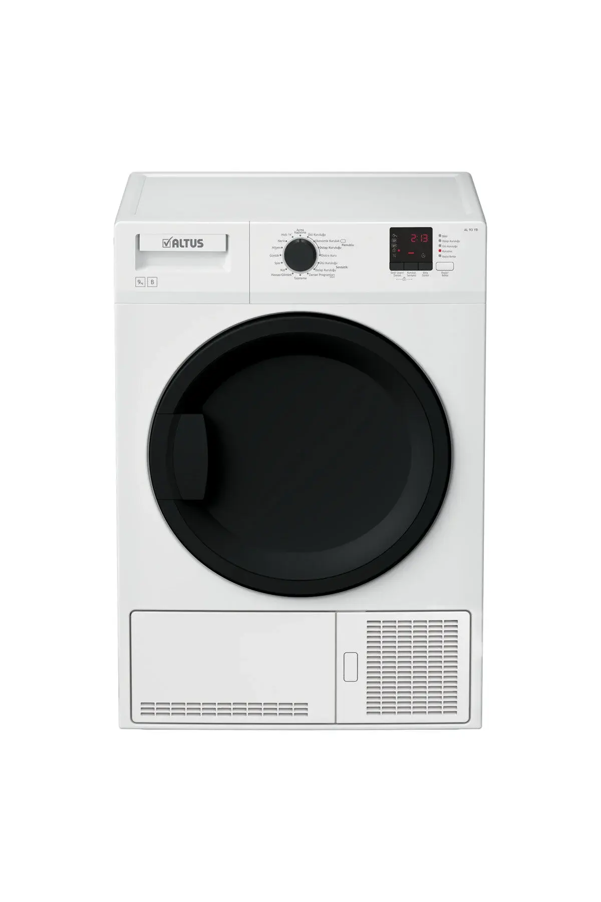 Altus Al 93 Yb: B Enerjisi Yoğuşmalı Çamaşır Kurutma Makinesi 91 Yb Nin Ust Modeli