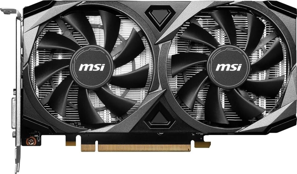 MSI GeForce RTX3050 VENTUS 2X XS 8G OC GDDR6 128bit DX12 Gaming (Oyuncu) Ekran Kartı