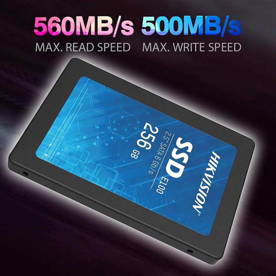Hikvision Hs-ssd-e100/256g 550/450mbs Okuma/yazma 2.5'' 6gb/s Ssd
