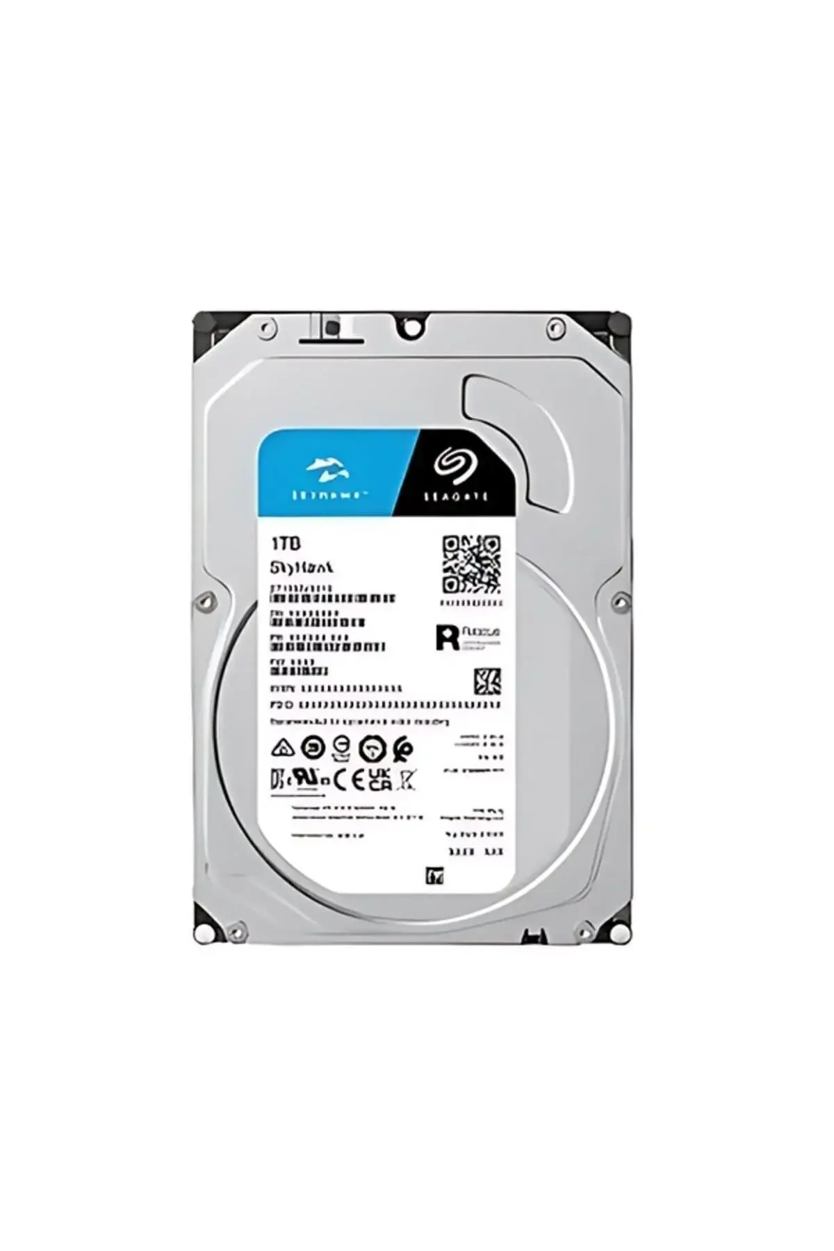 Seagate 1 Tb 3.5 Skyhawk Sata 5900rpm 64mb 7/24 Guvenlık St1000vx005