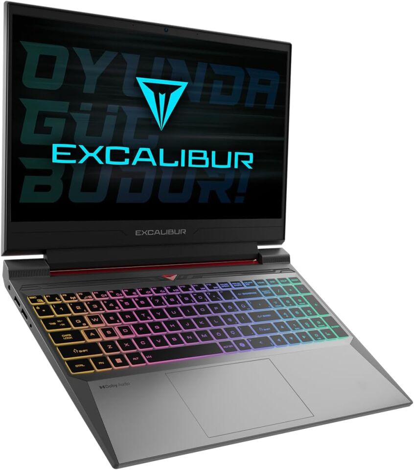 Casper Excalibur G870 i7-13620H 32GB 1TB RTX5060 8GB 165Hz 15.6'' Freedos Gaming Laptop G870.1362-DF60X-C