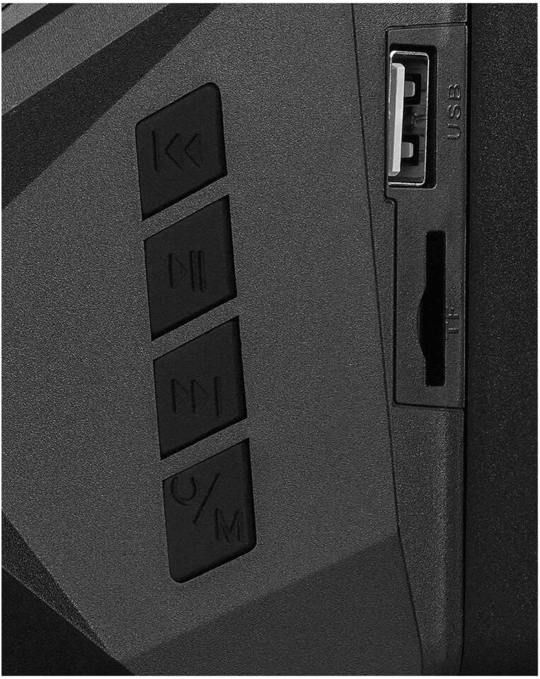 Rampage Rms-175bt 2+1 10w Bluetooth+usb-tf-fm Rainbow Gaming Oyuncu Ses Sistemi Bluetooth Hoparlör