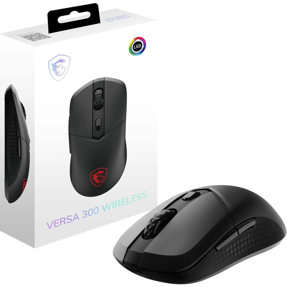 MSI Versa 300 W RGB Kablosuz Gaming Mouse