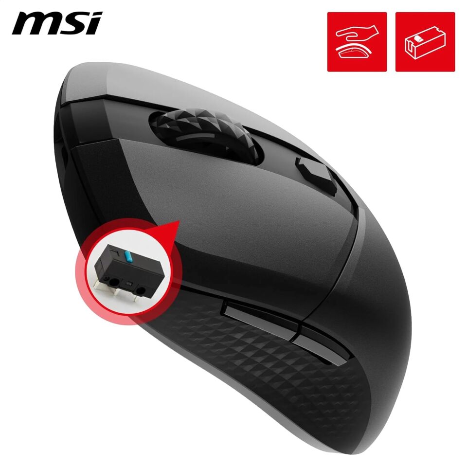 MSI Versa 300 W RGB Kablosuz Gaming Mouse