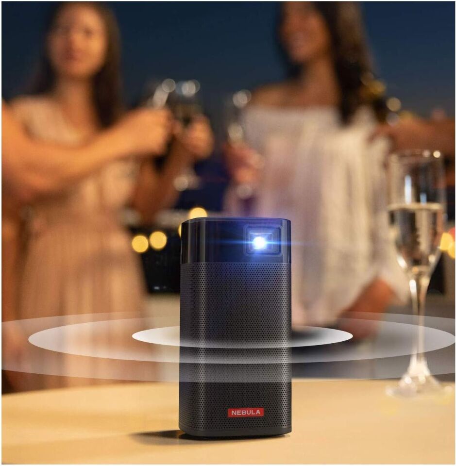 Anker Nebula Apollo Akıllı Taşınabilir 200 ANSI Wi-Fi DLP Projeksiyon Cihazı