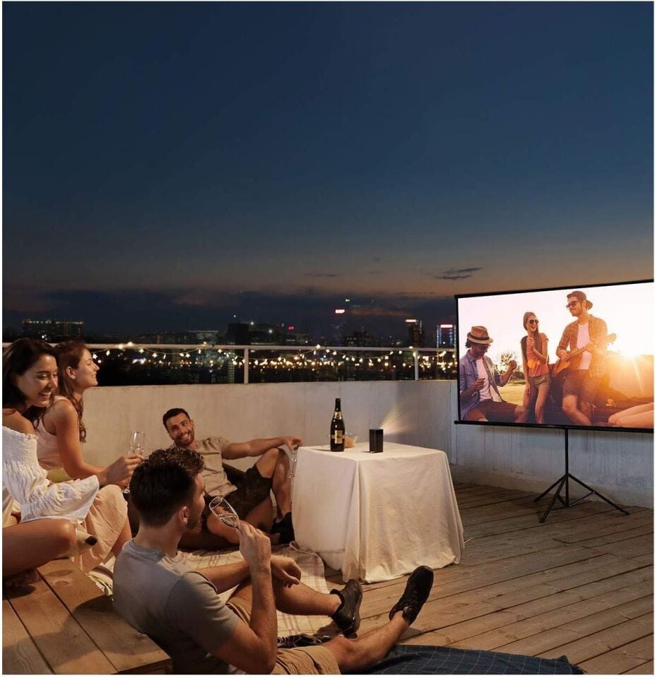 Anker Nebula Apollo Akıllı Taşınabilir 200 ANSI Wi-Fi DLP Projeksiyon Cihazı