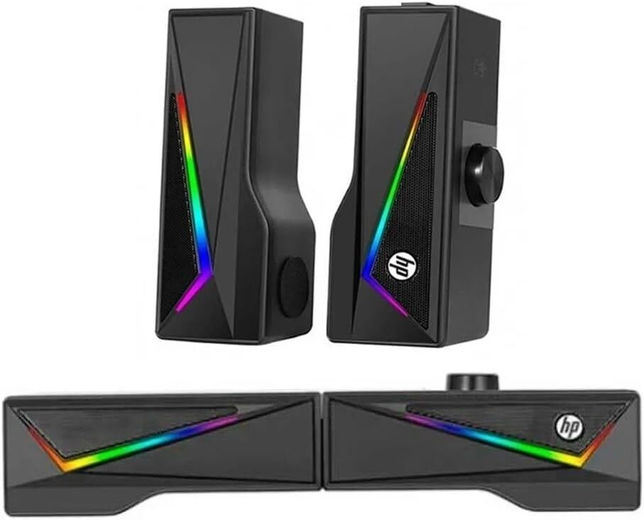 HP Dhe-6005 Kablolu Soundbar Multimedya Hoparlör Rgb 2.0