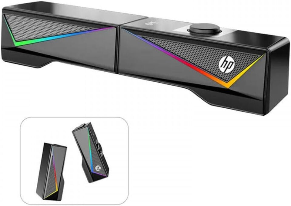 HP Dhe-6005 Kablolu Soundbar Multimedya Hoparlör Rgb 2.0