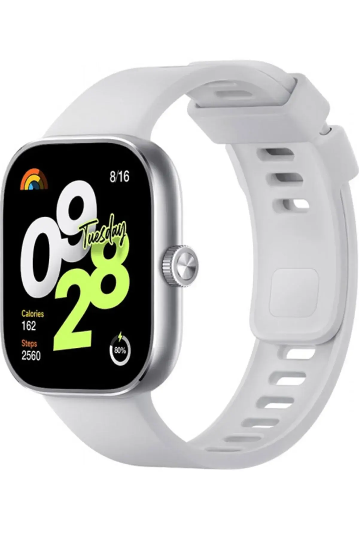 Xiaomi Redmi Watch 4 Akıllı Saat Silver - Gümüs (Xiaomi Türkiye Garantili) - Sesli Görüşme Özellikli