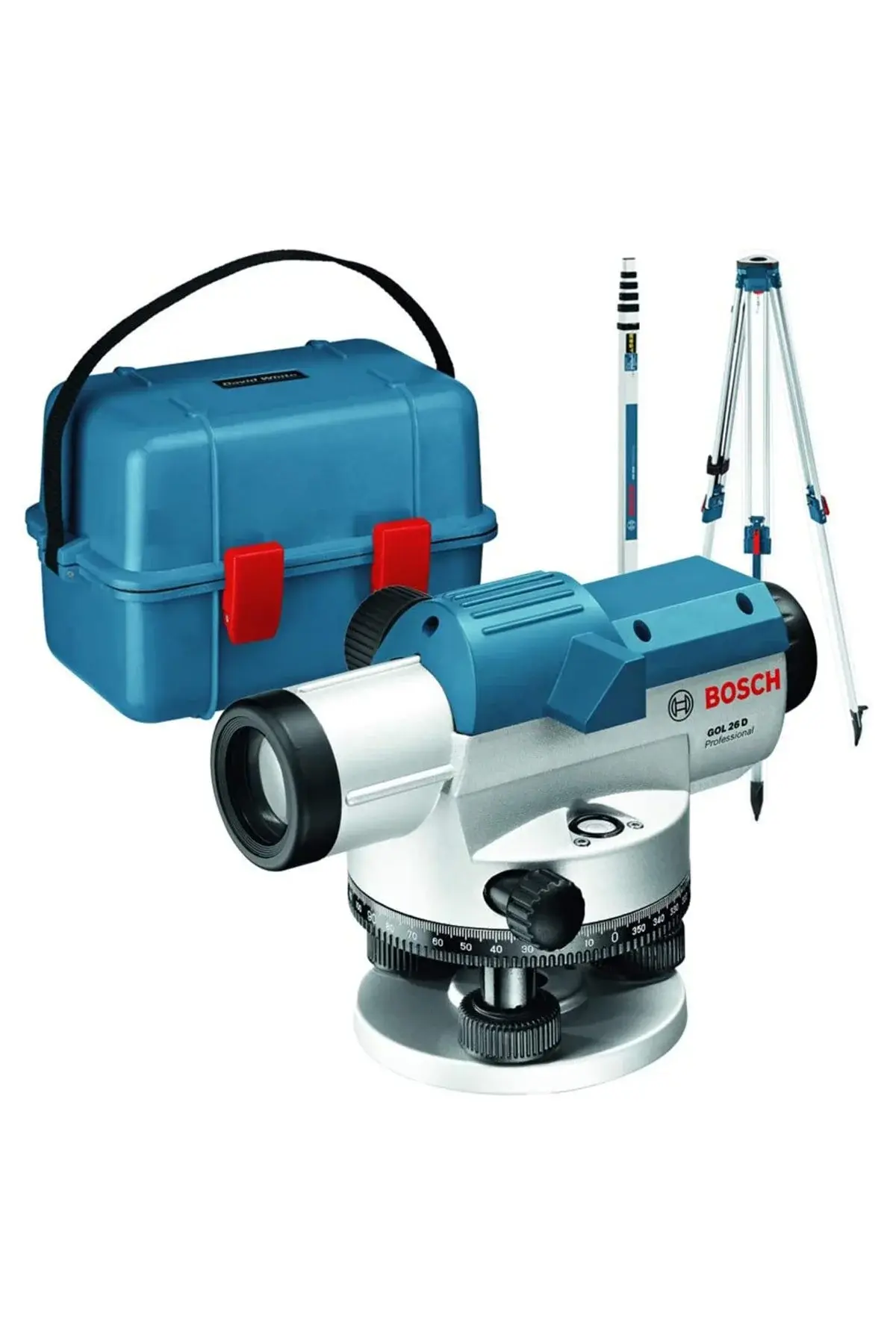 Bosch Professional Gol 26 D+bt 160 Tripod+gr 500 Mira (100 Metre) Optik Nivelman - 0601068002