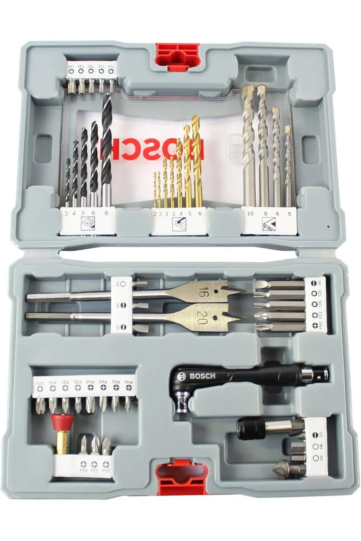 Bosch X-line Premium Delme Ve Vidalama Ucu Aksesuar Seti 49 Parça- 2608p00233
