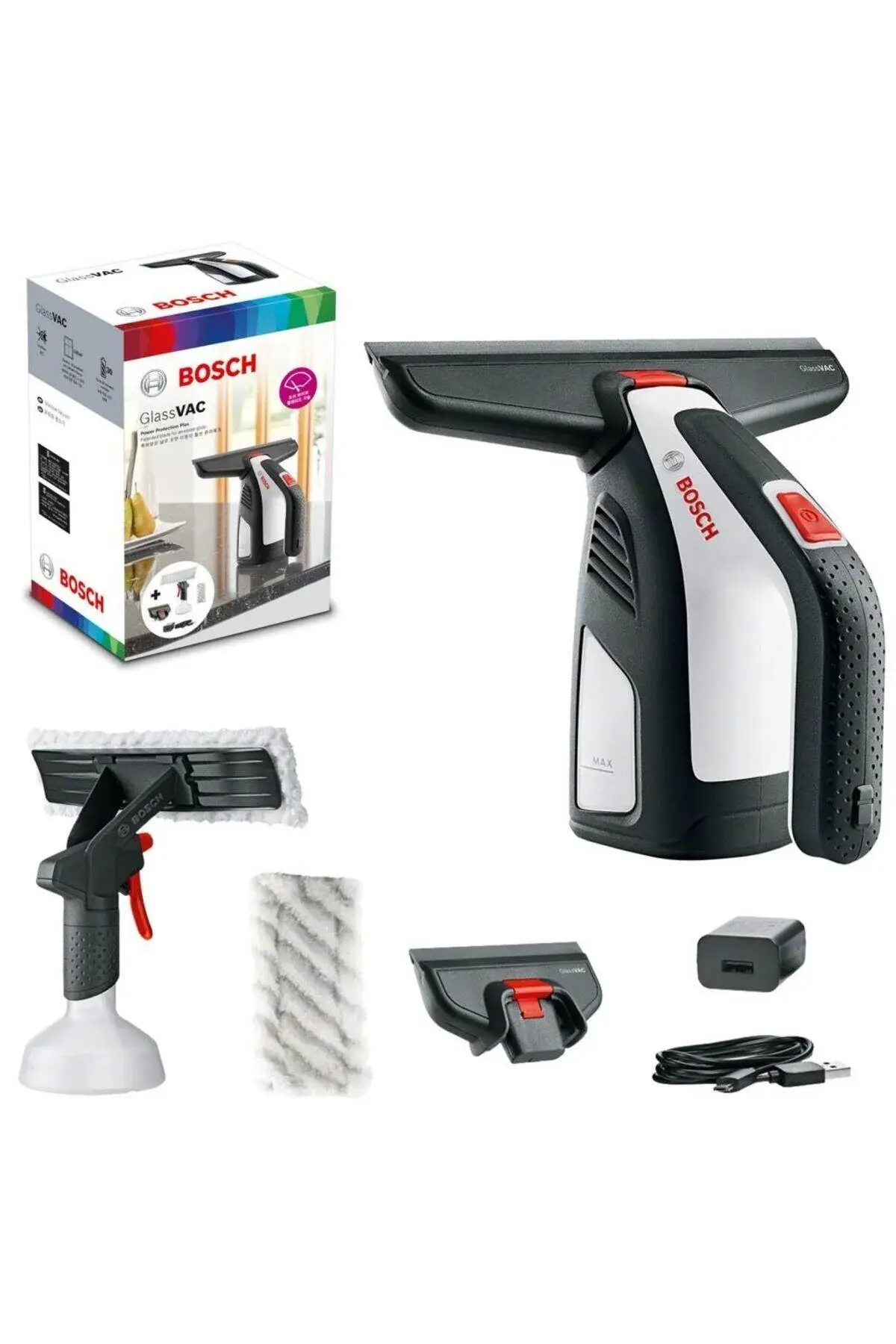 Bosch GlassVac Akülü Cam Silme Makinesi 06008B7000